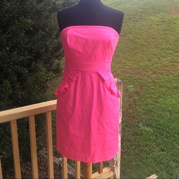 J. Crew Dresses & Skirts - J.Crew strapless summer dress in pink